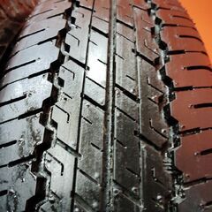【新車外し】2024年製 DUNLOP GRANDTREK AT20 195/80R15 15インチ 夏タイヤ 4本 ジムニーシエラ パジェロミニ等　(VTO091)の画像