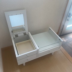 訳あり2wayドレッサーテーブルの画像