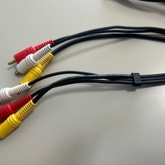RCAケーブル、約6m、約10m　ビデオケーブル　三色ケーブル　JVCの画像
