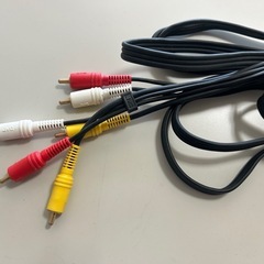 RCAケーブル、約6m、約10m　ビデオケーブル　三色ケーブル　JVCの画像