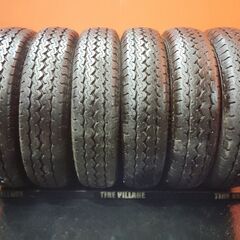 走行短め】DUNLOP SPLT5 205/85R16 117/115L LT 16インチ ライト