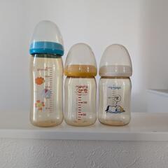 Pigeon　プラスチック　哺乳瓶3本※乳首はありませんのでご注...