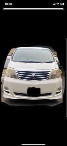 【車検有り】スタッドレスタイヤ付き　アルファード10