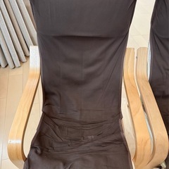 イケア　ポエング　子供用パーソナルチェア　2脚セットの画像