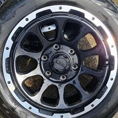モーターファーム 17インチ マットブラック 17x7J 6H 139.7の画像