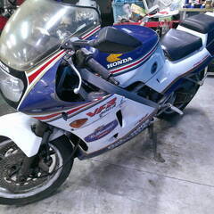 HONDA VFR400R-1 白/青 格安提供車 半額配送キャンペーン クランキング未確認 期間限定価格 現状渡し諸経費￥0- 横浜 P-Yardの画像