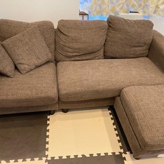 0円　３人掛けソファ