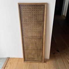 ペグボード　収納
