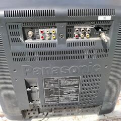 岩手県盛岡　ブラウン管テレビ ビデオ付き　テレビデオ　th-21jv レア　の画像
