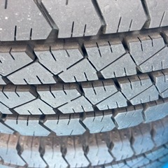 【2024年秋購入】グッドイヤータイヤ 145R12LT（ホイール付き4本）【バリ溝】Goodyear、軽バン、軽トラに。夏用、サマータイヤの画像