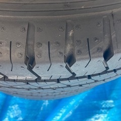 【2024年秋購入】グッドイヤータイヤ 145R12LT（ホイール付き4本）【バリ溝】Goodyear、軽バン、軽トラに。夏用、サマータイヤの画像