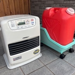 【超備品セット】ダイニチ石油ファンヒーターアンドポリタンク　（使...