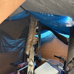 サイクルハウス　自転車3台タイプの画像