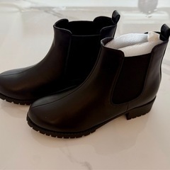 新品未使用　レインブーツ　長靴　M(23.6cm相当)23.5cmの画像