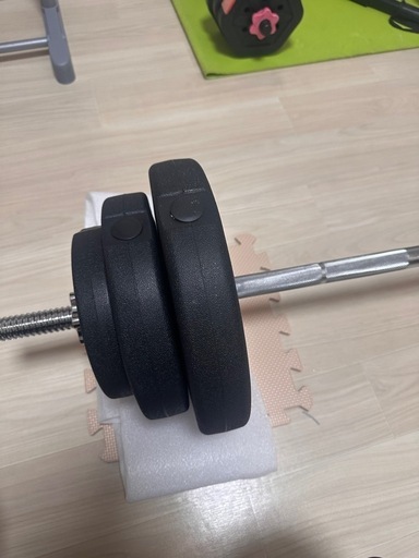 ダンベル LESIR(レザイア) バーベル バーベルセット 40kg (le) 新田の