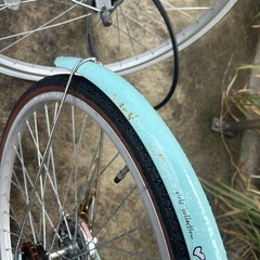 女の子24インチ自転車の画像