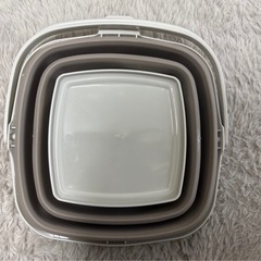 3coins 折りたたみバケツの画像