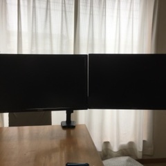 BENQ PCモニター2台セット（1台ジャンク扱い）1台のみでも可