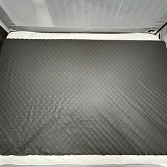 昭和西川 ムアツ マットレスパッド 三つ折り 折り畳み Ag+抗...