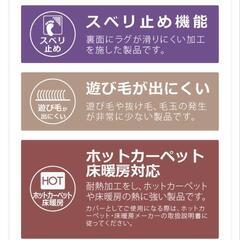 【取引決定済4/10 16-】ゴブラン織り ラグ カーペット 140×200の画像