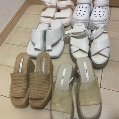 レディース　サンダルまとめうり6足