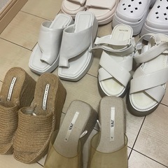 レディース　サンダルまとめうり5足の画像
