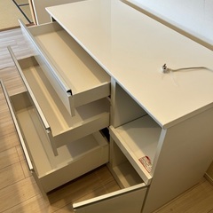 (交渉中)ニトリ　キッチンカウンター(保証書付き)の画像