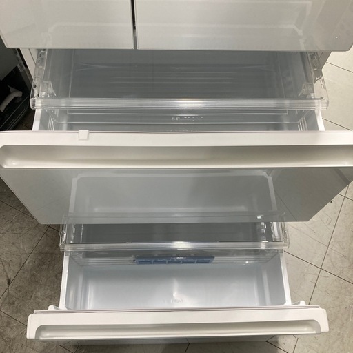 ⭐︎モデルルーム展示品⭐︎6ヶ月保証⭐︎パナソニック　501L6ドア冷蔵庫　2017年製　NR-F502XPV
