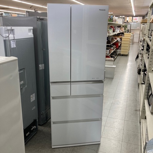 ⭐︎モデルルーム展示品⭐︎6ヶ月保証⭐︎パナソニック　501L6ドア冷蔵庫　2017年製　NR-F502XPV