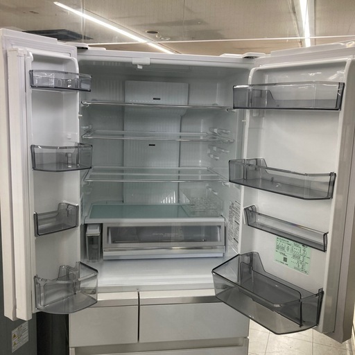 ⭐︎モデルルーム展示品⭐︎6ヶ月保証⭐︎パナソニック　501L6ドア冷蔵庫　2017年製　NR-F502XPV