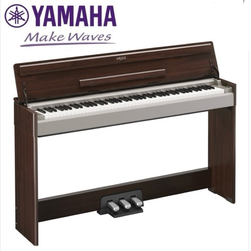 【超美品‼️】ヤマハ 2016年製 88鍵盤 電子ピアノ アリウス 鍵盤楽器 昇降椅子 ダークアルダー調♪