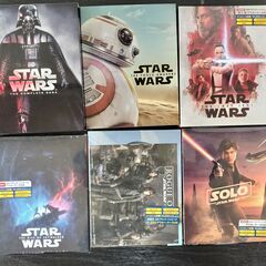 Star Wars:Blu-ray Ⅰ～Ⅸ、Rogue One、SOLOの画像