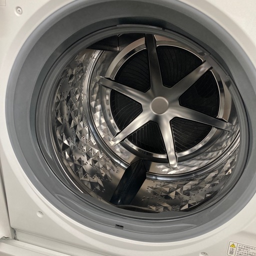 ⭐︎モデルルーム展示品⭐︎6ヶ月保証⭐︎Panasonic 10kg/3kgドラム洗濯機　2017年製　NA-VG1100L