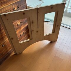 組み立てテーブル脚の画像