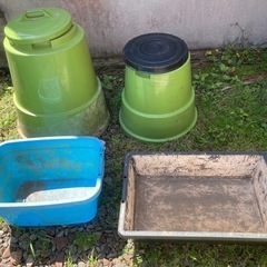 コンポスト　ふね　かめなど