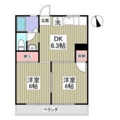 🌈😳初期費用5万円パック＆フリーレント1ヶ月付き😳🌈東青梅駅徒歩...