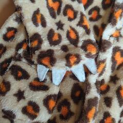 豹柄　ロンパースの画像