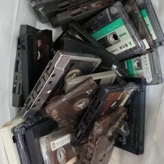 カセットテープ　中古　曲入り