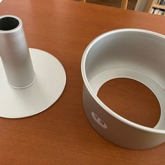 決まりました  早い者勝ち 未使用新品 シフォンケーキ型 製菓 調理器具 お菓子作り の画像