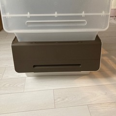 無料 収納ケース　2個セット　洋服など衣料日や雑貨品収納