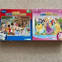 Disney こどもジグソーパズル2種