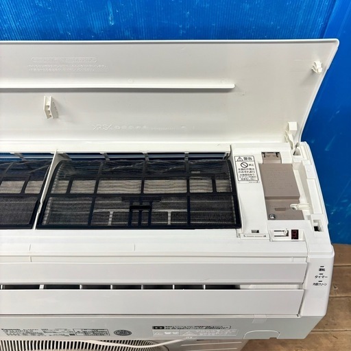 26 エアコン東芝2021年製2.2kw 美品保証込み一人暮らし同棲