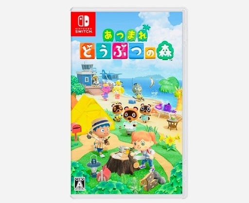 Switch(2024年9月購入)&あつ森カセット(データそのまま)