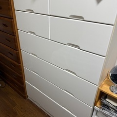 洋服タンス　白