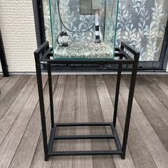 30㎝キューブ水槽とGEX水槽台のセット (フクロウ) 長岡のその他