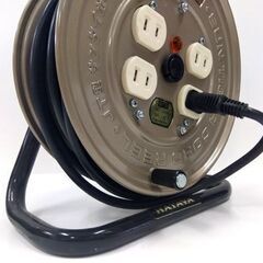 HATAYA JT型 JT101型　サンタイガー コードリール 単相100V 10m 屋内型 ハタヤ コンパクト 延長コード 札幌市 中央区 南12条の画像