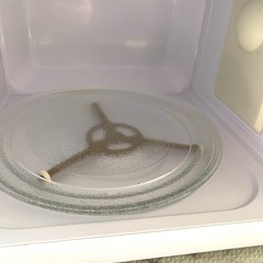 激安！　ニトリ　電子レンジ　単機能　ダイヤル　ホワイト　小倉北区　西小倉の画像