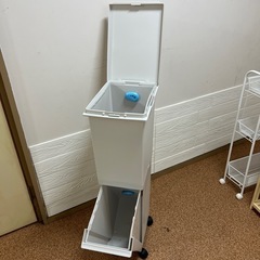 ニトリスリム分別ペールゴミ箱の画像