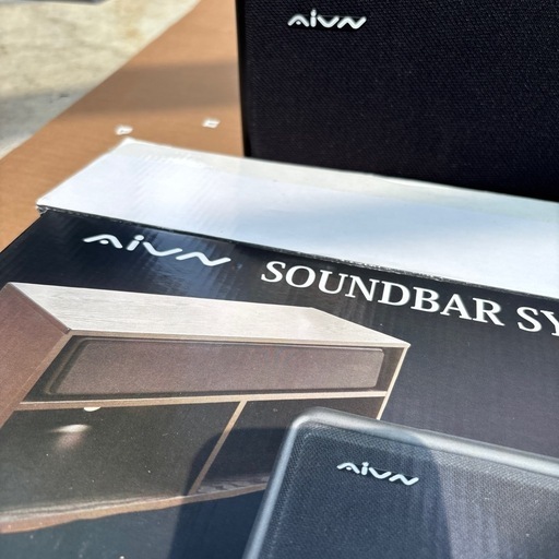 テレビ台の音響システム SHARP AN-45T1 1ビットステレオシステム