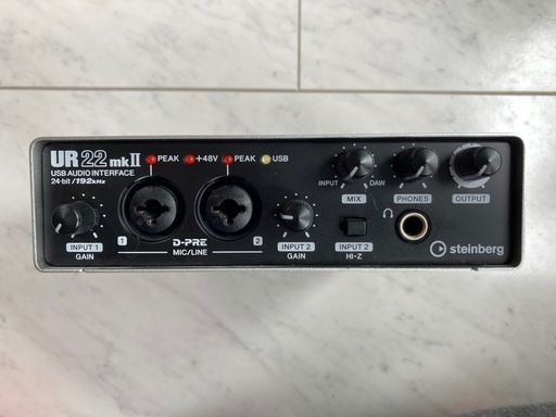 オーディオインターフェース　UR22mkⅡ